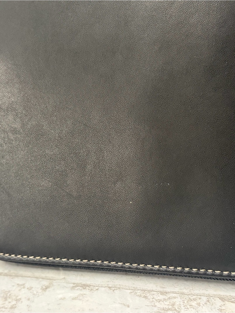 Coach CD DVD Carrying Case Holder Black Leather  Zip Storage Vintage Y2K - Picture 13 of 13